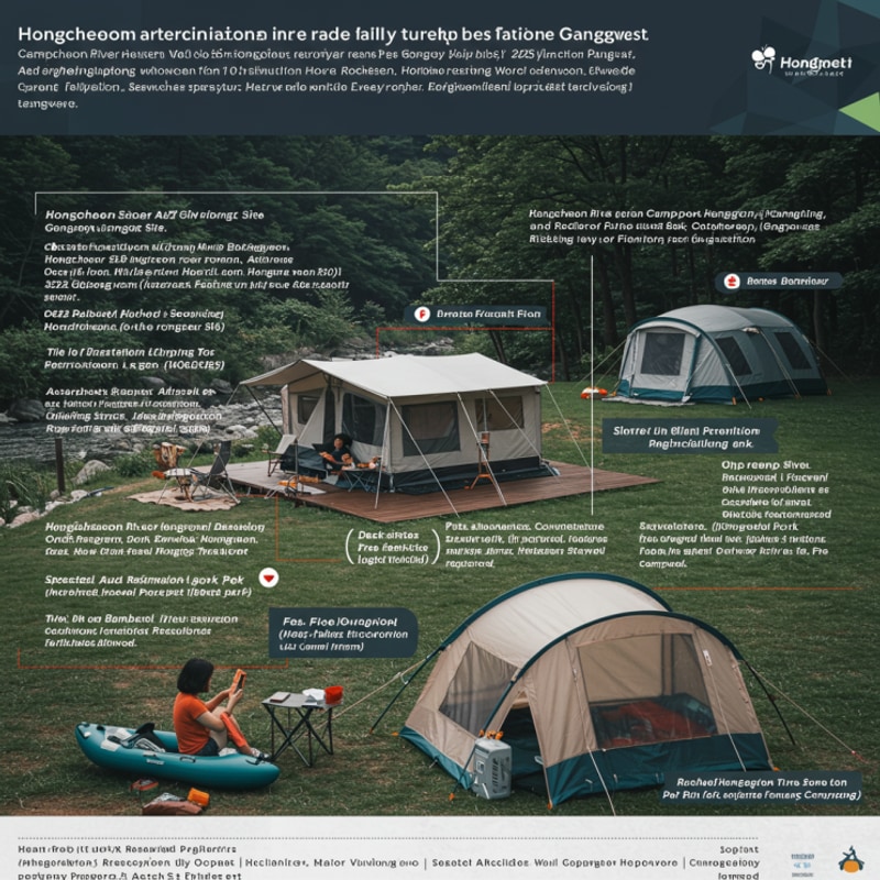 2025년 추석 연휴, 홍천 캠핑장 예약 폭주! 사전 예약 필수