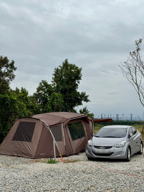 [캠핑/화성휘게캠피크] 인생 첫 캠핑, 솔캠, 코베아 네스트2...