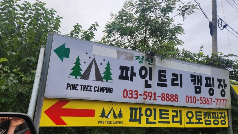정선 파인트리캠핑장,민둥산,5일장,덕산기계곡;2025년9월19...