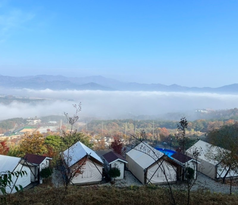 포항 엘포리글램핑 캠핑장, 아이와 함께하는 최고의 힐링공간