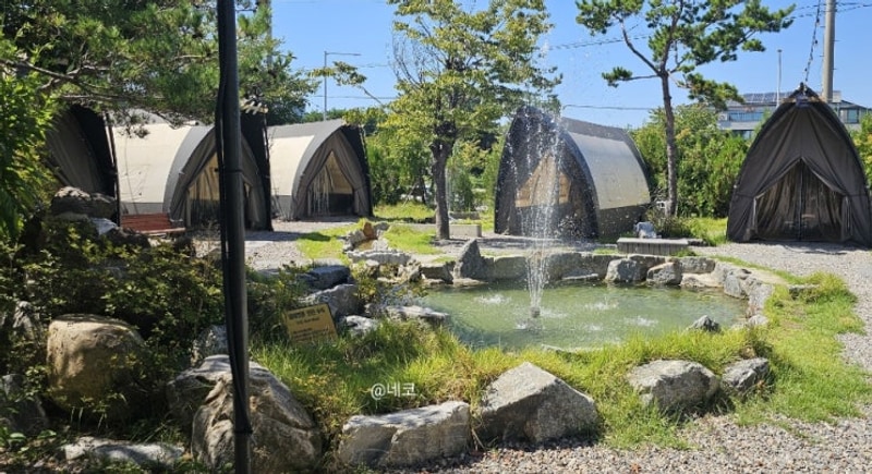 김포/맛집] 준비물 없이 캠핑 바베큐 꼬우! 행복한 체험 캠핑장...