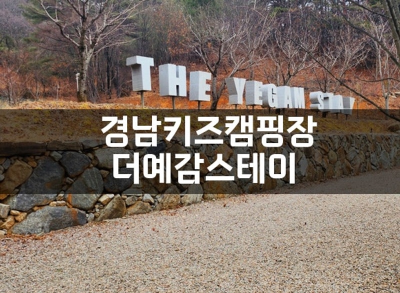 경남 산청 캠핑장 키즈캠핑장 애견동반가능 더예감스테이
