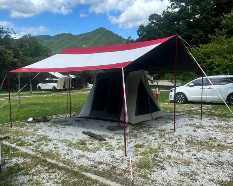 거창 캠핑장 양지생태마을 캠핑장 후기