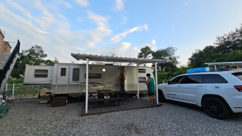 [강원 속초] 뉴욕 카라반 & 속초아이대관람차 | 카라반여행...