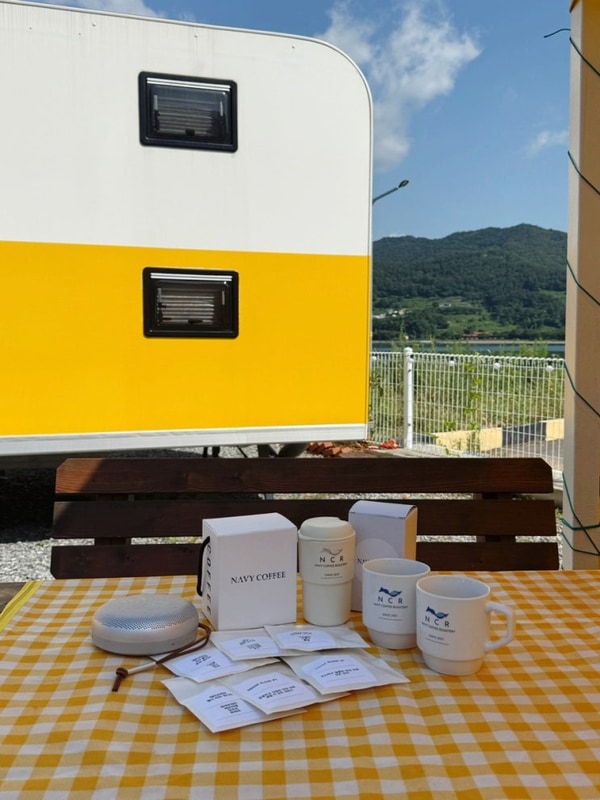 경남 남해 오션뷰 카라반 캠핑장 숙소 추천 " 노랑카라반 " 근처...