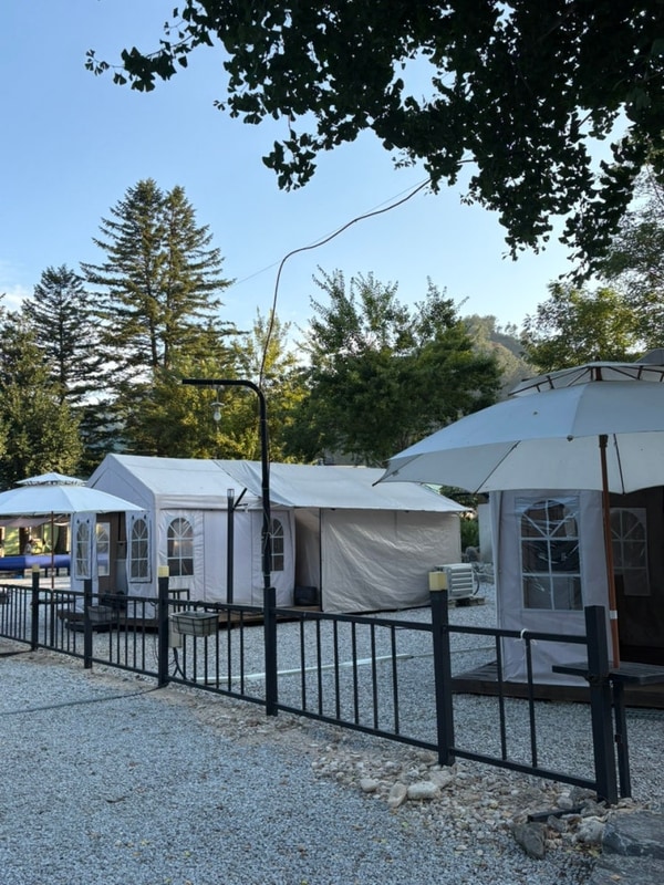 원주캠핑장 마루노리캠핑장 폐교의 감성을 그대로 살린 글램핑...