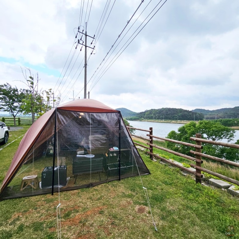 전남캠핑 5월 캠핑후기 나주 죽산보오토 캠핑장추천...