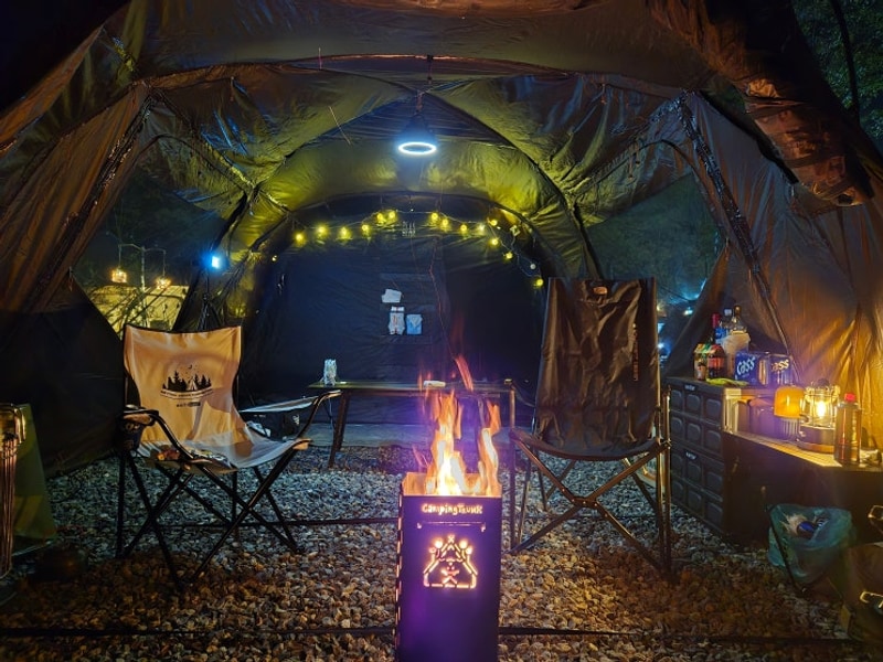 공주 산골 캠핑장 | 캠핑노리