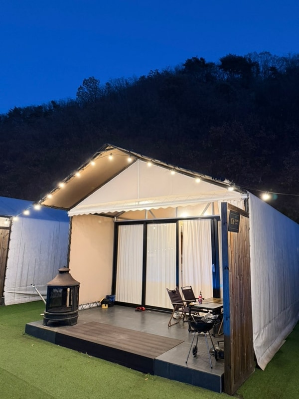 포천 글램핑 메이플 글램핑 감성 바베큐