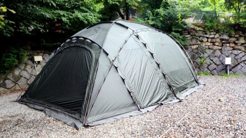 스테고  텐트 피칭 후기 | ft. 천안 호두나무 캠핑장 &  수영장