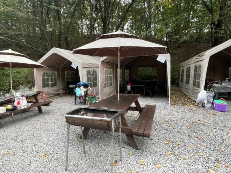 중랑가족캠핑장 바베큐 즐기기 l 도심 속 캠핑, 제2 바베큐...