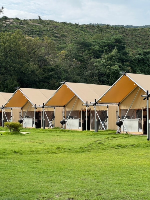 칠곡 글램핑 : 왜관 하이스트 글램핑장 후기