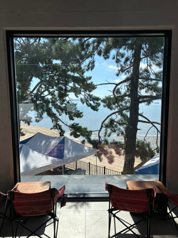 무안 홀통183캠핑장 카페, 바다뷰 느좋카페!(내돈내산)