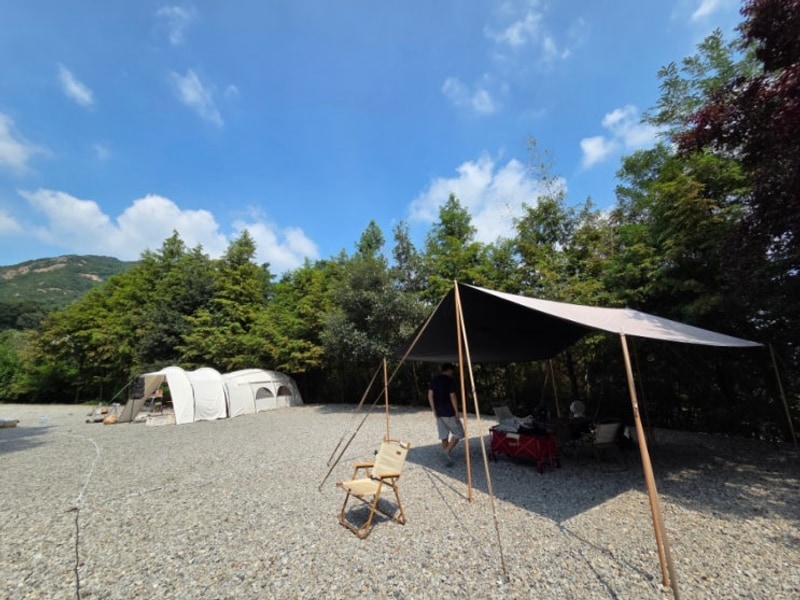 충남 수영장 있는 홍성 용봉산캠핑장 깨끗하고 조용한 가족캠핑장