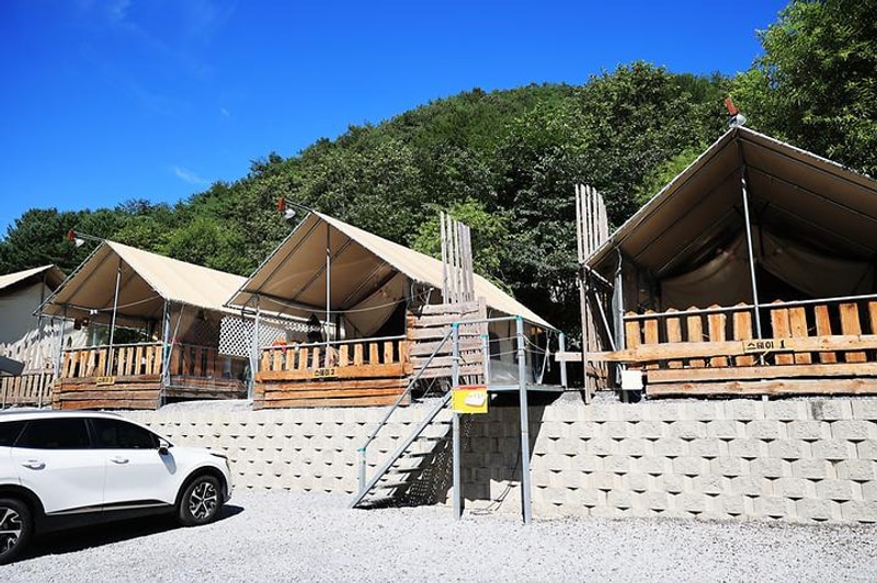 뇌운계곡글램핑 대표 사진