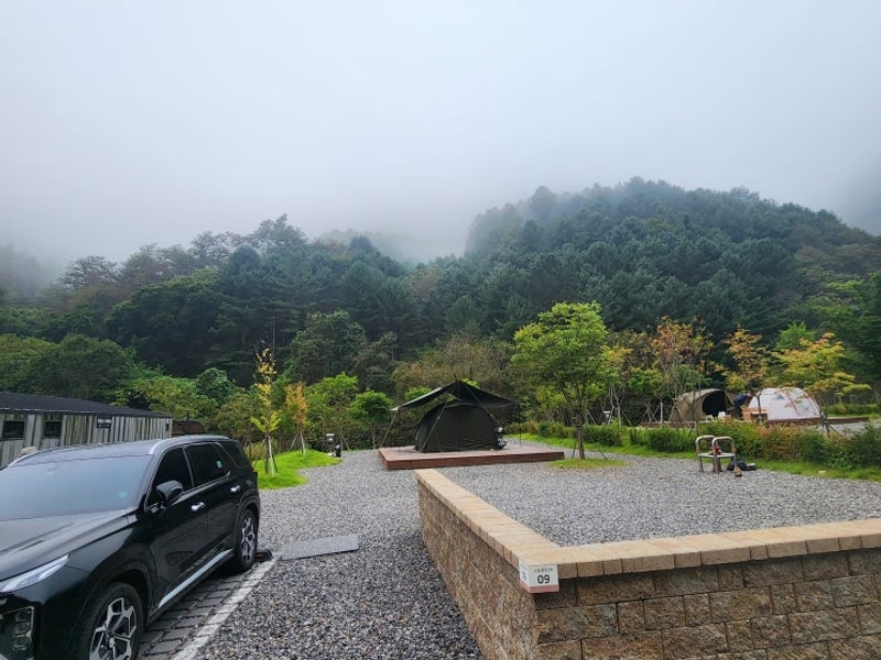 인제 갯골자연휴양림  야영장