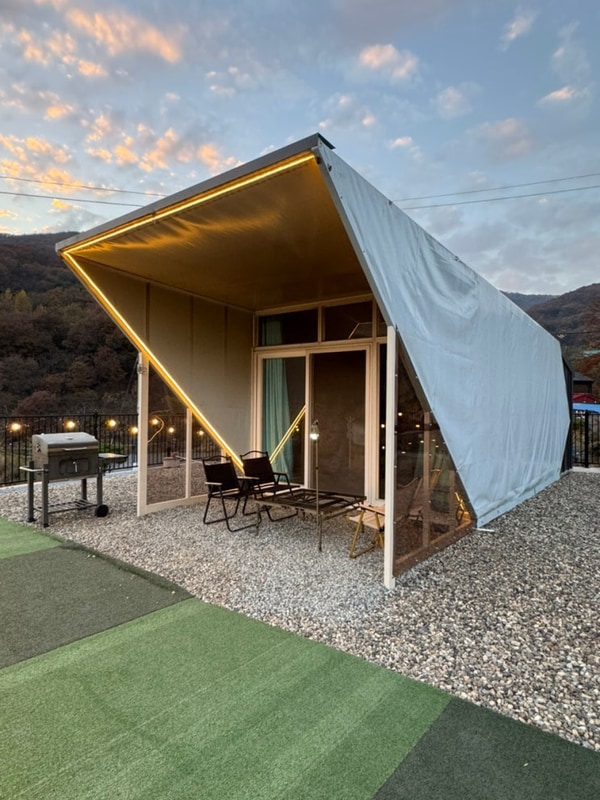 공주글램핑장, 히어위고글램핑&바베큐 아기와 가기 좋은...