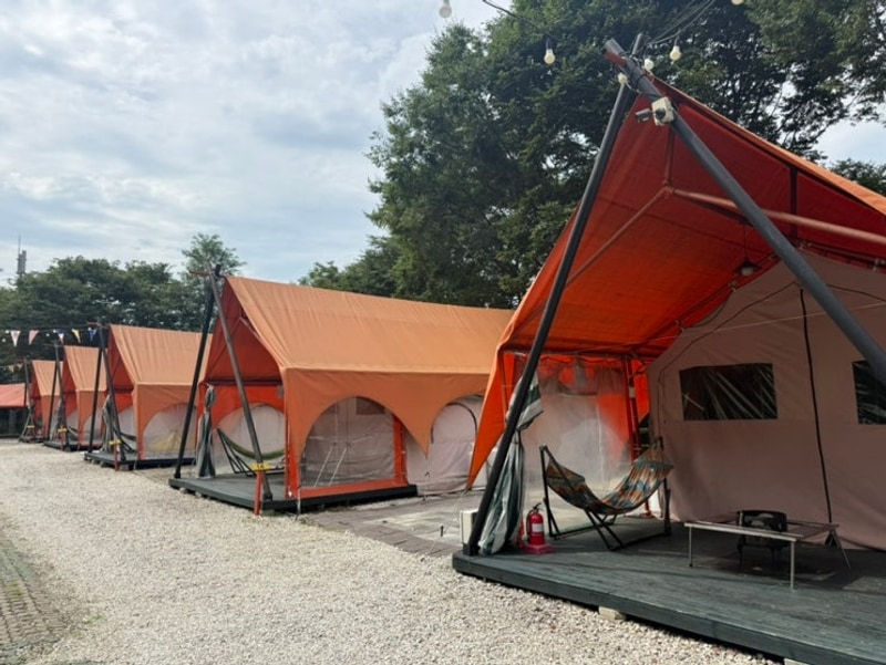 포천] 포천글램핑앤카라반.... 글램핑. 포천애견동반카라반....