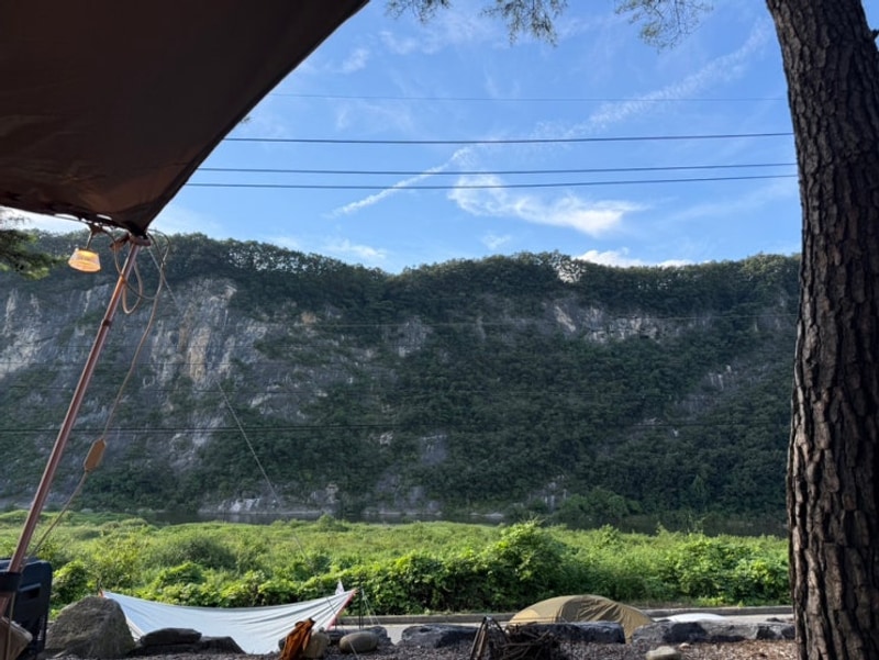 영월 한반도 캠핑장 명당은 여기