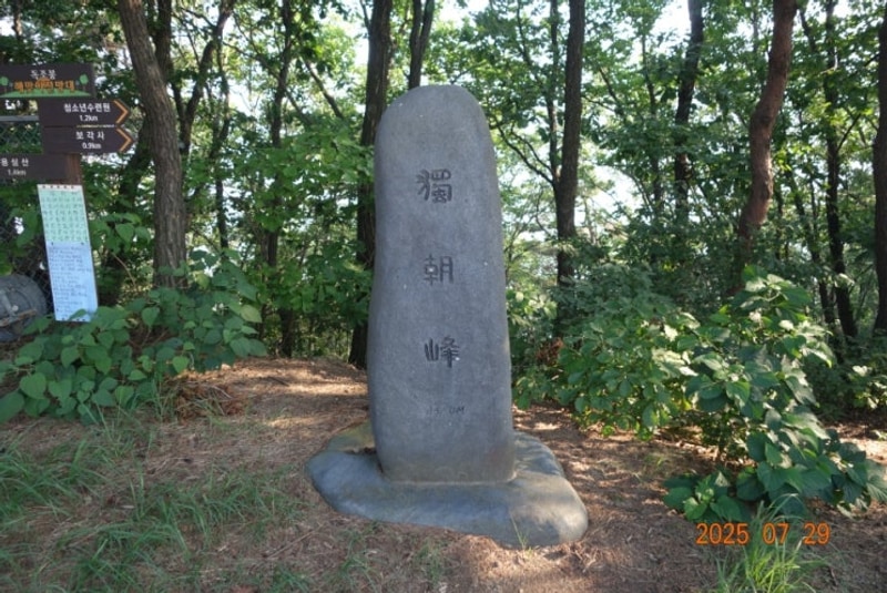 독조지맥 1구간(용인자연숲캠핑장_분기점~구백암고개)20250729