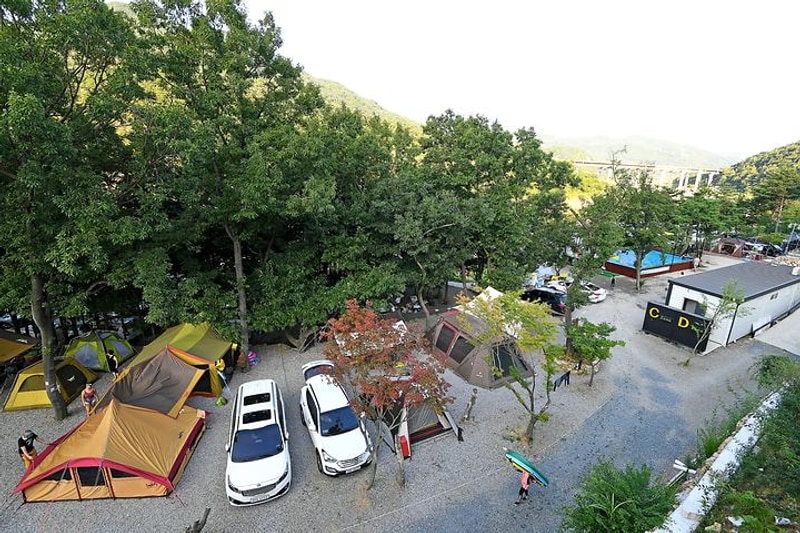 경호강 캠핑장 대표 사진