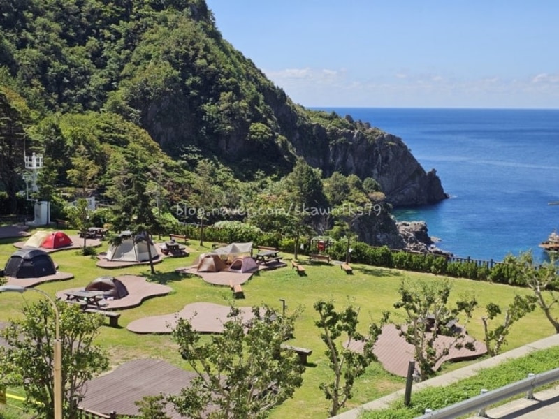 울릉도백패킹.2 / 학포야영장, 항포항스노쿨링, 울릉 커피밴...