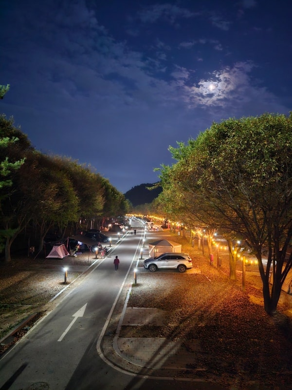 가을 첫 불멍위해 찾아간 연천 한탄강관광지오토캠핑장...