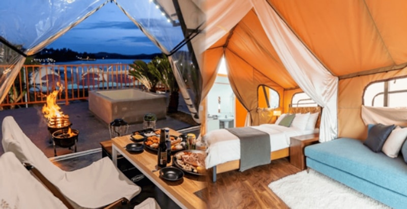 여름에 꼭 가봐야 할 오션뷰 글램핑장 BEST 4