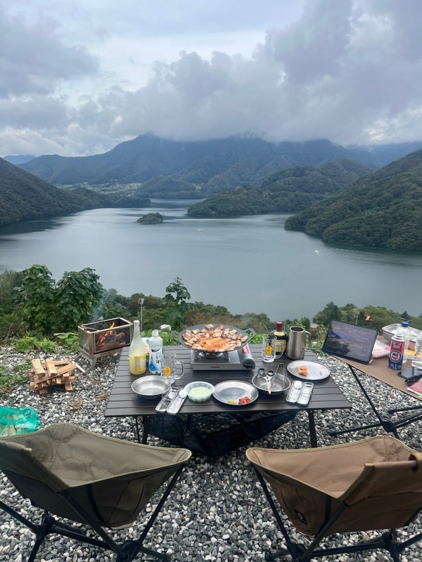 가을엔 가야지~ 충주 퀸스타운캠핑장 6층