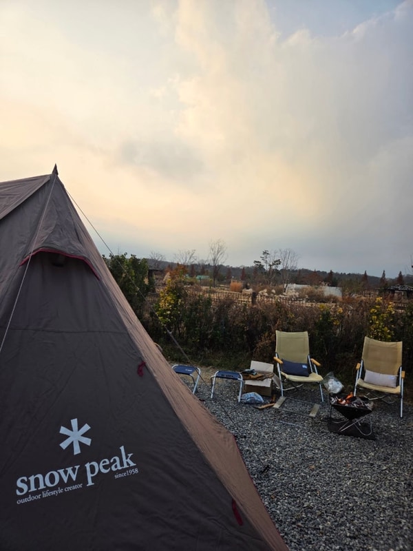 11월 캠핑, 파주 평화누리캠핑장 오토캠핑존 4번.