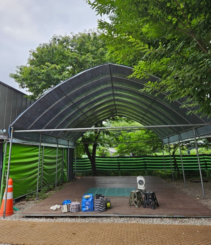 경기도 양주 수영장있는 일영무두리 캠핑장 캠프닉 이용후기