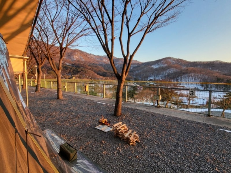 용인 미르힐 오토캠핑장 달빛2구역 3번사이트 솔로캠핑 후기