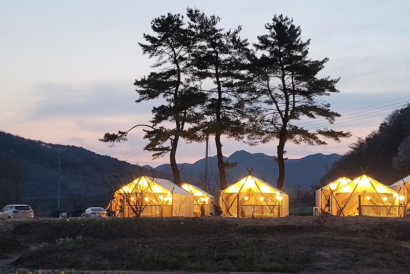 일상화 글램핑 시설 사진 11