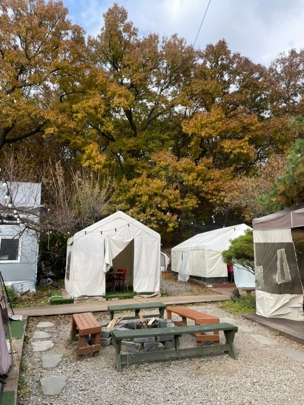 파주, 캠핑장에 온 듯한 항아리 삼겹살