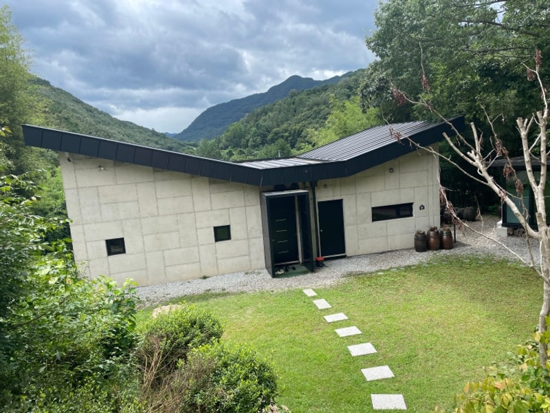 완주 비채펜션 & 숲속 캠핑장(야영장) - 대형 독채펜션 이용후기