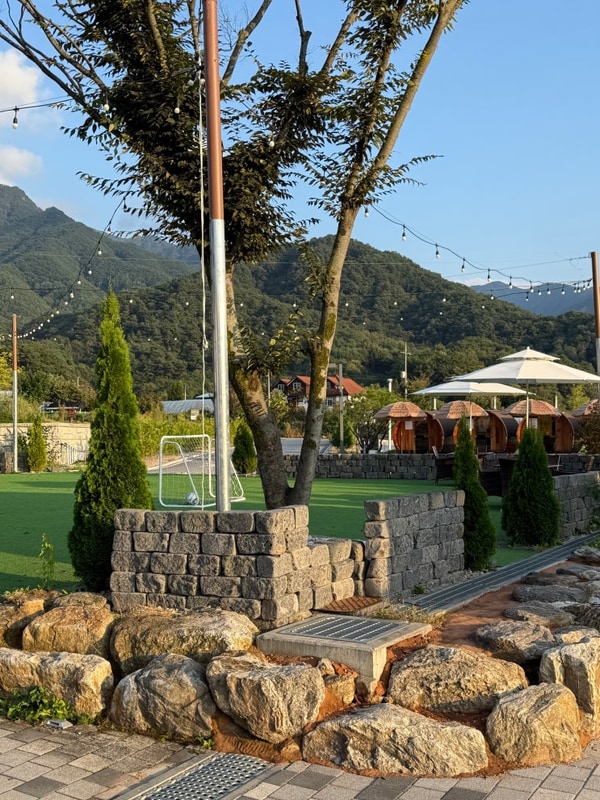 “강원도 원주 라하 글램핑장 후기｜감성 글램핑 + 사우나까지...