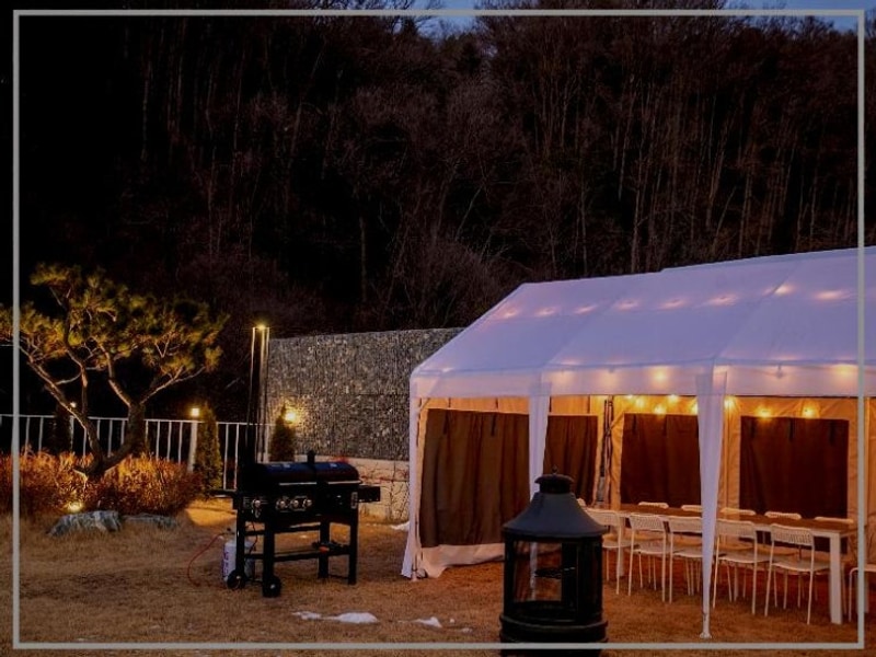 양평 펜션에서의 특별한 캠핑 경험, 아리아글램핑!