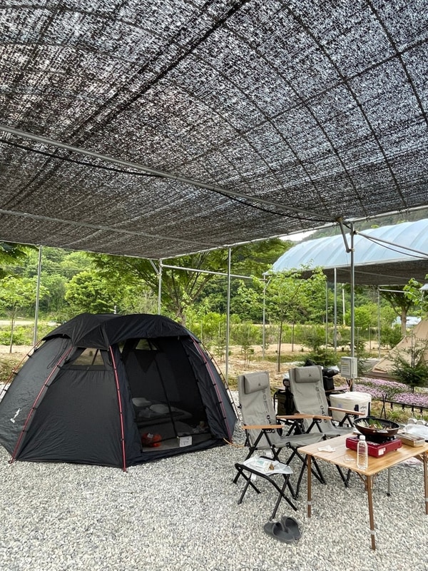 두 번째 캠핑_금산 진악산 오토 캠핑장