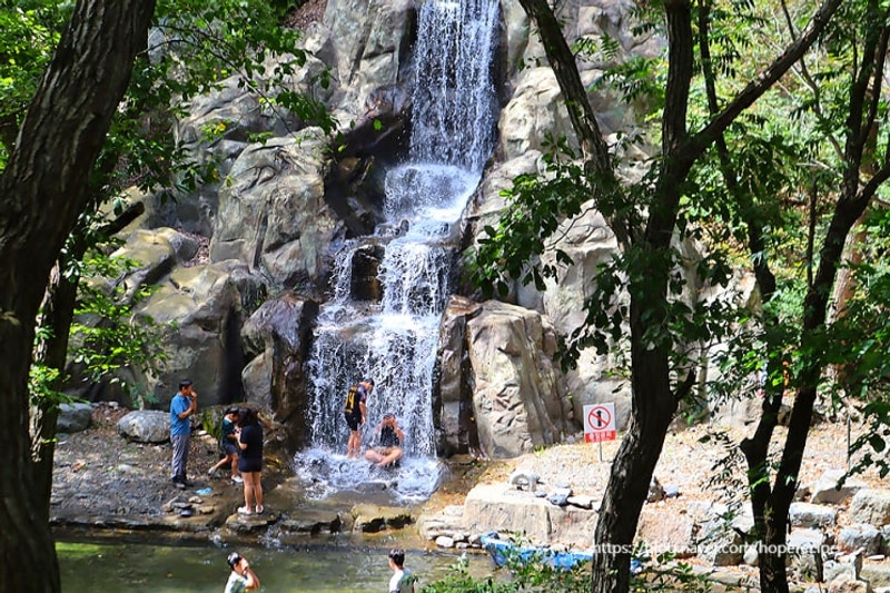 보령 캠핑장  성주계곡 성주산자연휴양림