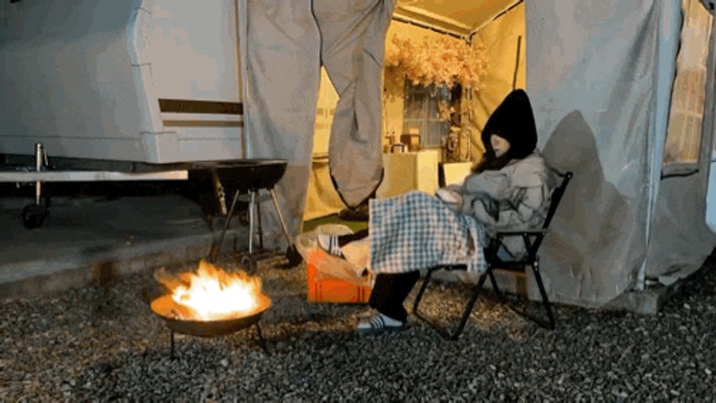 [ 경기 | 가평 ] 가화2372 카라반글램핑 | 뚜벅이가 혼자 즐기기...