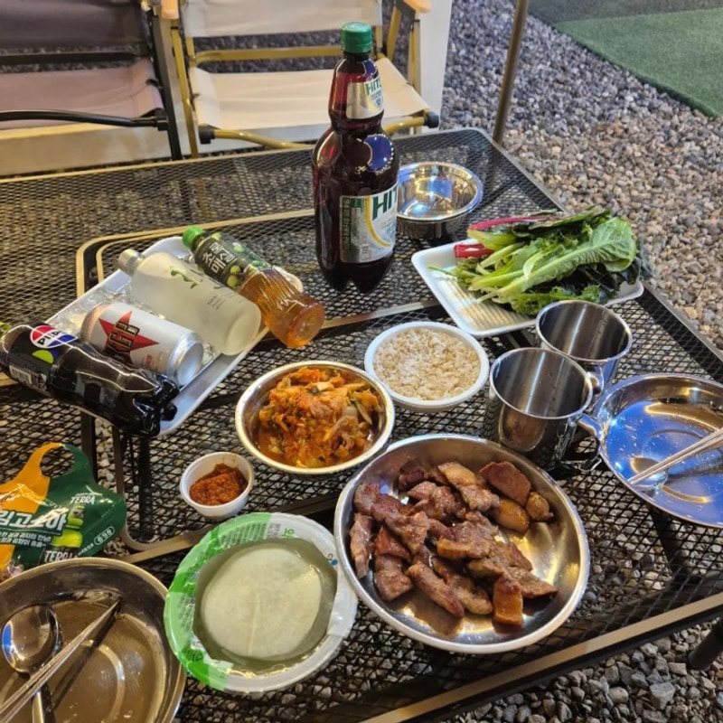 [공주] 대전 세종 근교 공주글램핑 히어위고 글램핑 / 바베큐...