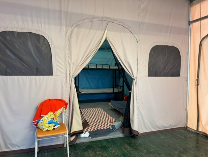 양양한스오토캠핑장 투룸텐트 5인가족 이용후기