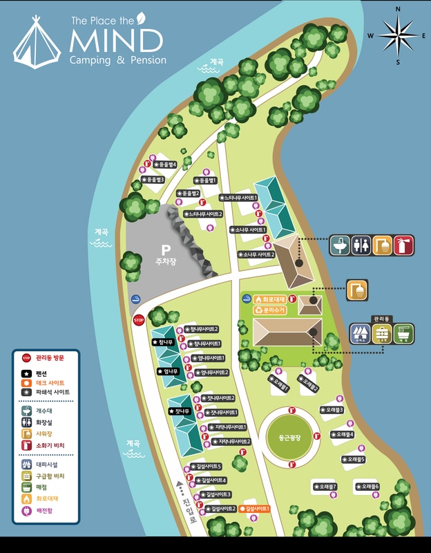 화천마음이머무는곳 배치도 1