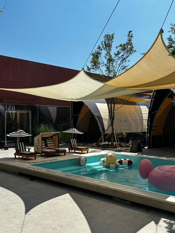 찐캠핑분위기의 고기집과 물놀이까지 도시별장 김해 솔직후기