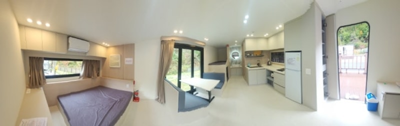 [태백 고원 힐링 캠핑장] 카라반 후기