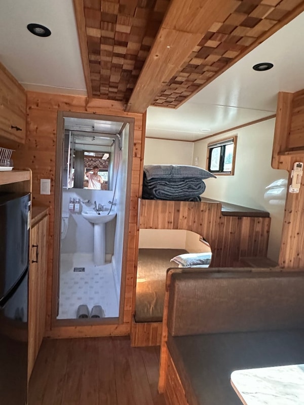 강진 청자촌 오토캠핑장 카라반 숙박기 + 통나무 장작 불멍기