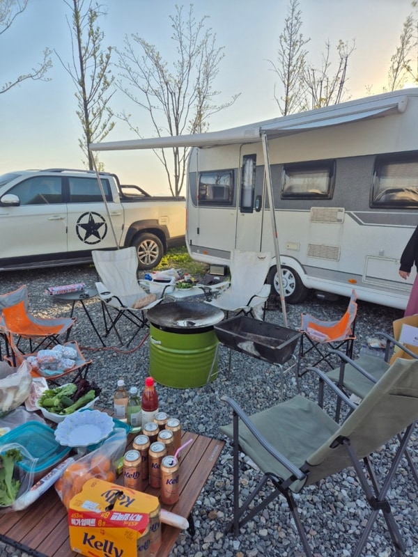 평택항 국민여가캠핑장에서 캠핑하기