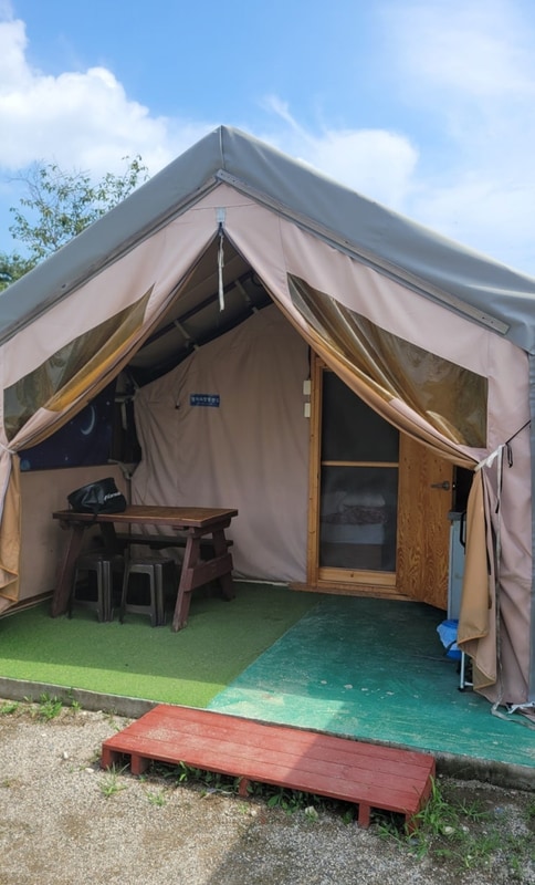 경주 여름 글램핑 별자리 캠핑랜드 다녀온 후기