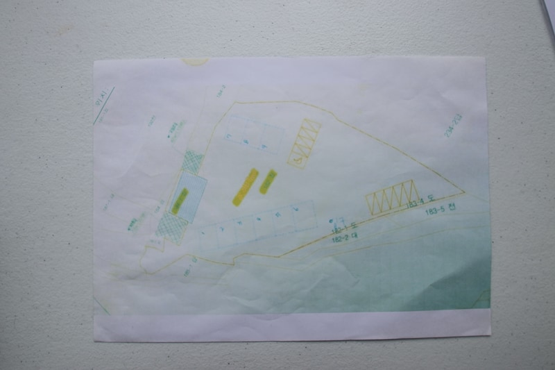 강당골캠핑파크 배치도 1