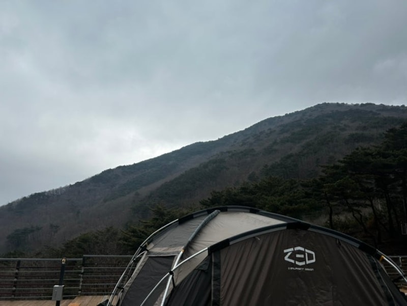 2년만에 재방문한 밀양 도래재별빛마을 캠핑장 B4사이트